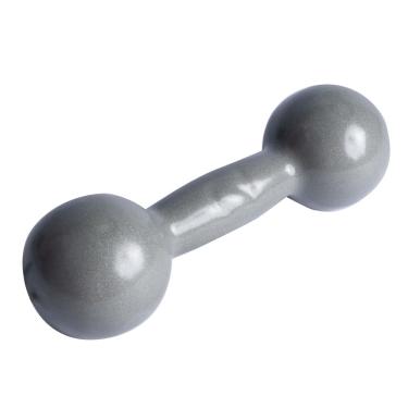 Imagem de Acte, Halter Emborrachado S2 2Kg - Cinza