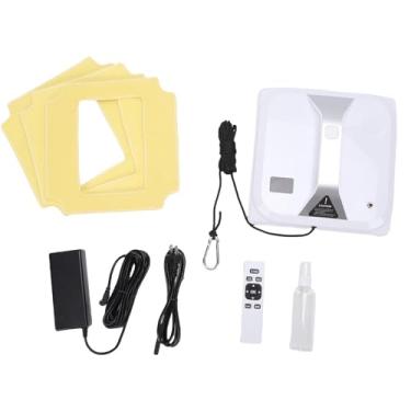 Imagem de Fockety Robô de Limpeza de Janelas, de Spray Duplo Inteligente, Controle de Aplicativo Móvel, Limpador de Vidros Automático Com Detecção Inteligente, Limpador de Vidros de Janelas para (Plugue EUA