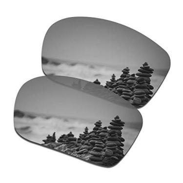 Imagem de SmartVLT Lentes de substituição masculinas para óculos de sol Oakley Triggerman OO9266 - Mais opções, Silver Titanium, One Size