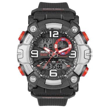 Imagem de Relógio MORMAII masculino analógico digital MO23843/8K