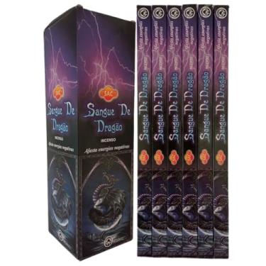 Imagem de Incenso Indiano Sac Sangue De Dragão - Abre Caminho 6 Caixas
