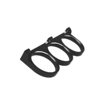 Imagem de Suporte Rolo de Cozinha Papel alumínio/Plástico Filme(1 Suporte Preto)