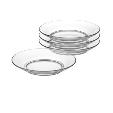 Imagem de Conjunto 04 Pratos Fundos Vidros - 22CM