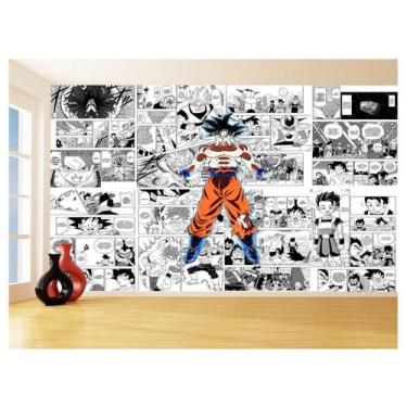 Imagem de Papel De Parede Dragon Ball Goku Super Sayajin 3,5M Dbz681 - Você Deco