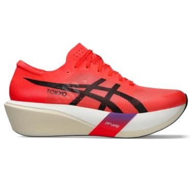 Imagem de ASICS Tênis de corrida unissex METASPEED Edge Tokyo, Vermelho claro/preto, 36/37 BR