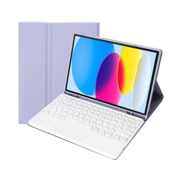 Imagem de Capa Para iPad De 11 Polegadas 11ª Geração Com Teclado Bluetooth Para 