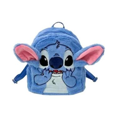 Imagem de Mochila De Pelúcia 3D Da Disney Para Mulheres, Grande Capacidade, Alta