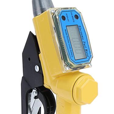 Imagem de Bocal de enchimento de óleo manual digital combustível óleo diesel querosene bocal de enchimento de combustível com bocal de óleo contador