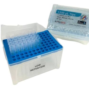 Imagem de Ponteira com Filtro 1000 µL Estendida XL Baixa Retenção Estéril Novas Bio- Rack com 96 Unidades