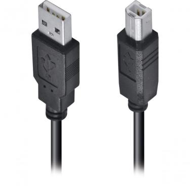 Imagem de Cabo Usb Para Impressora A Macho X B Macho 2.0 - 1.8m Uambm-18 - Pc - 10