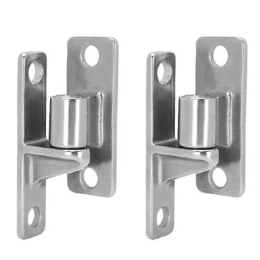 Imagem de 1/5 peças de dobradiça removível em aço inoxidável para portas de batente reforçadas, dobradiças destacáveis com junta d