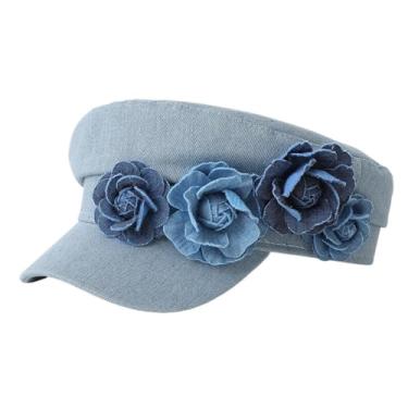 Imagem de GTIANHE-TAN Boina feminina chapéu jornaleiro quatro estações de chapéus modernos para viagens urbanas e festivais, One Size, Ágata