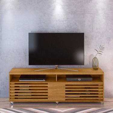 Imagem de Rack Tv 75pol 182cm Bancada Para Sala Nerion M20 - D'rossi Cumaru