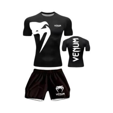 Imagem de Conjunto De Shorts Esportivos De Manga Curta Para Homens E Mulheres UF