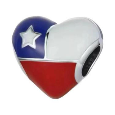 Imagem de Pingentes De Coração Com Bandeiras De 31 Países Para Joias DIY Feminin