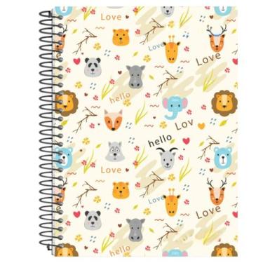 Imagem de Caderno 96 Folhas Universitario Fofinhos 1 Materia - PanAmericana, Fof