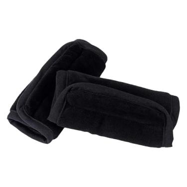 Imagem de 2 unidades de para Cinto Segurança Carro Almofadas Ombro Infantil Carrinho Bebê Tecido Veludo com Espuma Macio e Confortável Ajuste Universal a Maioria das Cintas Removível Fácil Limpar Evita Irritaçã