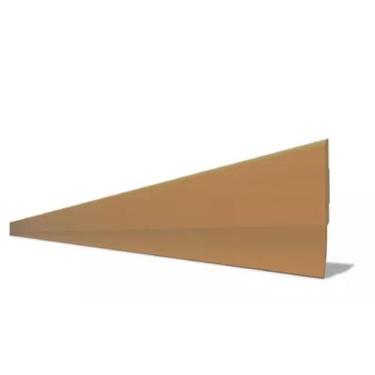 Imagem de Protetor Veda Porta Adesivo Slim Rodo Pvc Ajustável - 1 Mt - Comfortdo