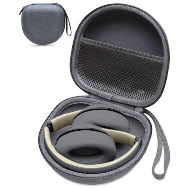 Imagem de Capa de fone de ouvido compatível com fones de ouvido BERIBES/TOZO/KVIDIO/Beats/Soundcore Anker/JBL com cancelamento de ruído, cinza