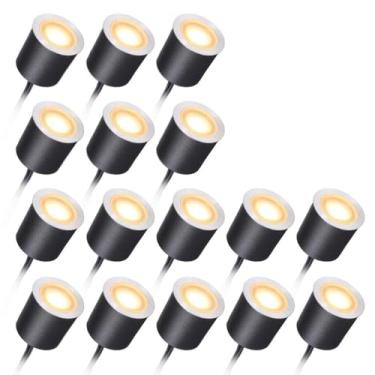 Imagem de LEDs embutidos de baixa tensão DC12V Luminárias deck IP67 Lâmpada paisagem enterrada para quintal Jardim Caminho Escadas Pátio