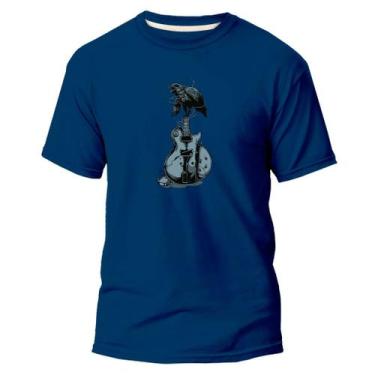 Imagem de Camiseta Algodão Premium Estampa Digital Less Paul Corvo - Pavesi, Azu