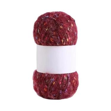 Imagem de Fio De Feijão Colorido De 50g Para DIY, Lã Para Tricô, Material Para C