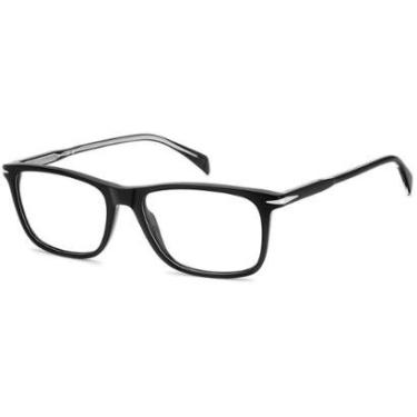Imagem de Armação de Óculos David Beckham Db 1213 807 - Preto 55-Masculino
