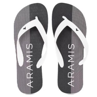 Imagem de Chinelo Masculino Aramis Casual Sidney Borracha Confortável Antiderrapante 1149-Masculino