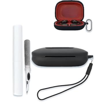 Imagem de Capa para fone de ouvido Cleer ARC 3 III de orelha aberta 2024 novo fone de ouvido AI, capa protetora completa de silicone macio capa protetora com absorção de choque com chaveiro, cordão e caneta de