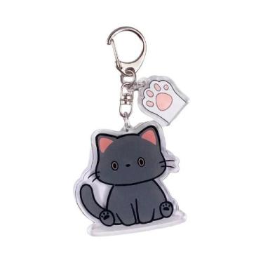Imagem de Chaveiro De Acrílico Para Gato E Cachorro, Charme Para Bolsa, Pingente