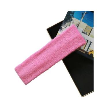 Imagem de Faixa De Cabelo De Algodão Puro Para Yoga E Esportes, Absorvente De Su