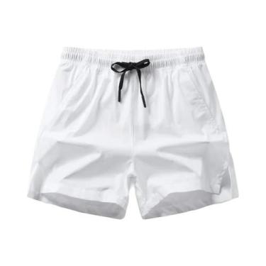 Imagem de Bermuda Masculina De Secagem Rápida Multicolorida Para Fitness, Esport