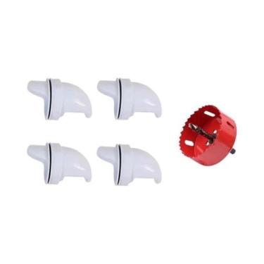 Imagem de Comedouro Automático À Prova d'Água Para Galinhas, Comedouro De Gravid