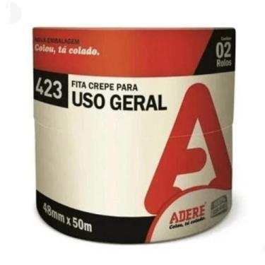 Imagem de Fita crepe 48mm x 50m uso geral - ADERE