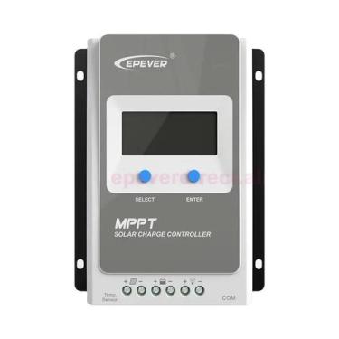 Imagem de Controlador De Carga Solar MPPT 10A 20A 30A 40A 12V 24V EPEVER Tracer3