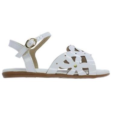 Imagem de Sandália Rasteira Infantil Menina Molekinha 2114.288 Branco-Feminino