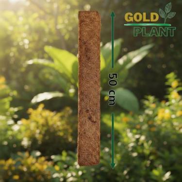 Imagem de Estaca xaxim fibra de coco orquidea trepadeiras 50 cm Gold Plant