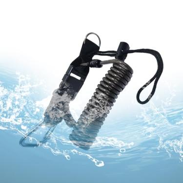 Imagem de Cordão Destinado A Câmeras Para Mergulho | com Fivela Metálica de Liberação Rápida e Corda Subaquática - Cordão para Mergulho com Gancho de - Escalada, Fixação e Atividades Esportivas ao Ar Livre