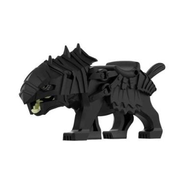 Imagem de Conjunto De Blocos De Montar De Animais: Cabra, Elefante, Urso, Crocod