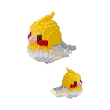 Imagem de Blocos De Montar Papagaio Kawaii: Brinquedo Educacional Criativo Para 