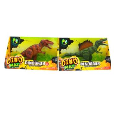 Imagem de Brinquedo para Crianças Boneco Jurassic Fun T-Rex Dinossauro Com Som S