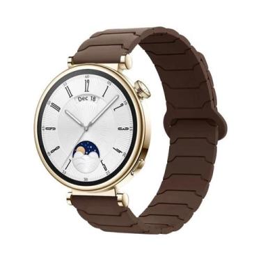 Imagem de Pulseira Magnética De Silicone De 18mm 20mm 22mm Para Samsung Galaxy W