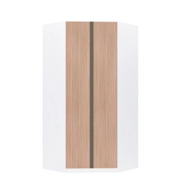 Imagem de Guarda Roupa Modulado Canto Closet 2 Portas 7 Prateleiras 111,9cm Prime Luciane Móveis