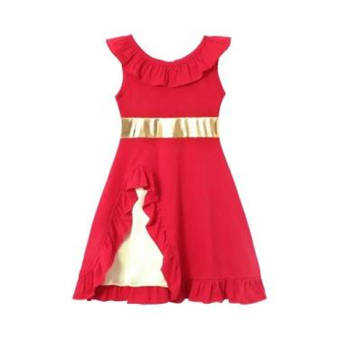 Imagem de Vestido Casual De Sereia Rapunzel Para Meninas, Manga Curta, Fantasia 