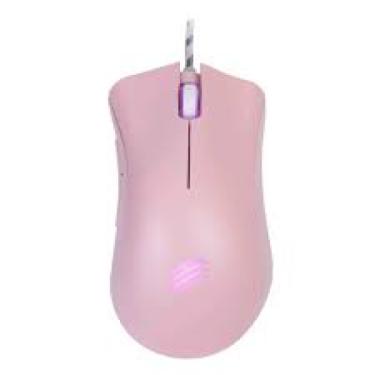 Imagem de Mouse Game OEX Boreal Pink MS319 Rosa LED 5 Botões Óptico Conexão USB
