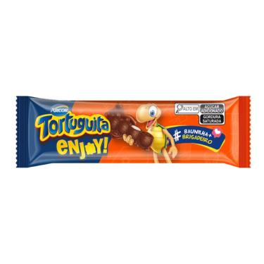 Imagem de Chocolate Arcor Tortuguita Enjoy Baunilha e Brigadeiro 28g