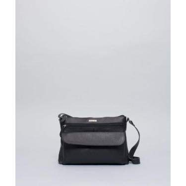 Imagem de Bolsa m Couro Lia - Preto - Soulier, Preto, U