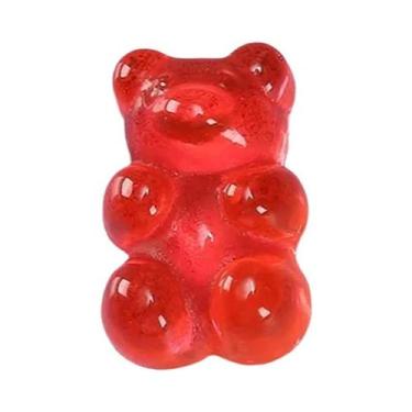 Imagem de Decorações De Unhas Kawaii 3D Com Urso De Gelatina Em Resina E Strass,