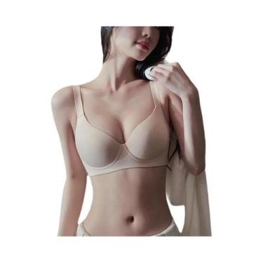 Imagem de Sutiã plus Size Sem Costura Com Bojo Push up FallSweet, Lingerie Confo