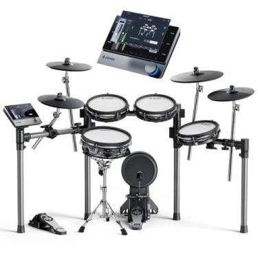 Imagem de Bateria Eletrônica Donner Beat Max Módulo com Tela Touch Peles Mesh 2 